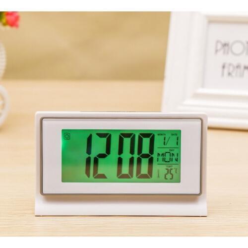 Mute Clock Snooze Alarm Clock Led Alarm Clock Bring Temperature Electronics Alarm Clock