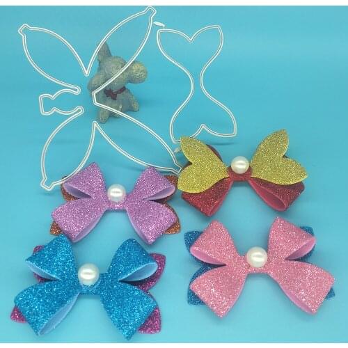 Mouse head bow tie, bow tie, packaging decoration metal cutting mold scrapbook photo album decoration DIY handmade art