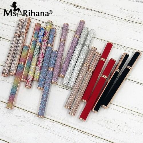 Magic Self-adhesive Eyeliner Lash Pen Glue-free Magnetic-free Mink Eyelashes Waterproof Black Eye Liner Pencil Makeup Cosmetic
