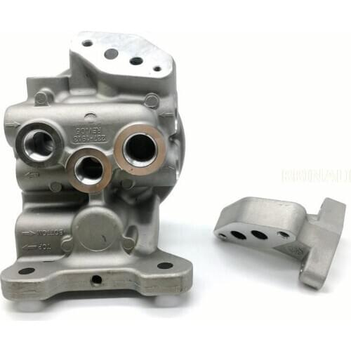 For CATERPILLAR CAT E320/330/325 0762 Oil grid base Diesel grid base With pump connection excavator accessories