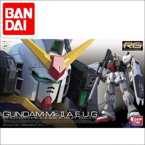 Original Gundam RG 1/144 Model RX-178 GUNDAM MK-2 MK II AUGE Mobile Suit Assemble Model Action Figures