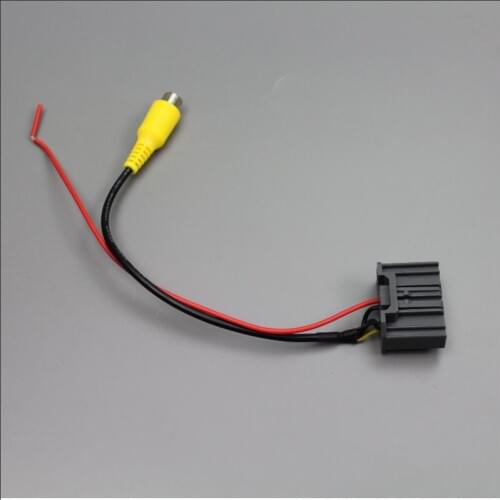 Original Video Input Switch RCA Adapter Connector Convertor Wire Cable For Honda Crider 2013-2015 Rear View Camera