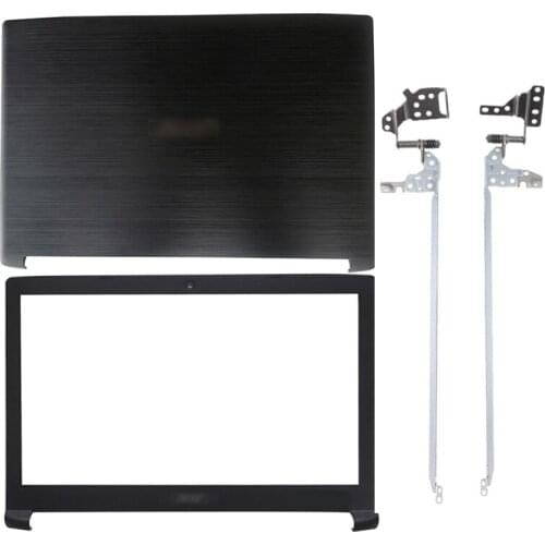NEW Laptop LCD Back Cover/Front Bezel/Hinges For Acer Aspire 7 A715-71 A715-71G A715-71G-71NC Series Plastic Computer Case