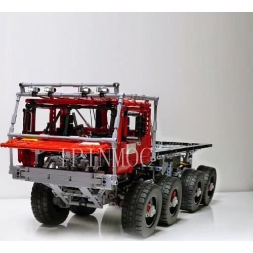 RC Tatra 813 Tow Truck MOC-1963 high-tech Lepinbrik Building Blocks with Electric Motor Battery Power Lepinblock Model Bricks