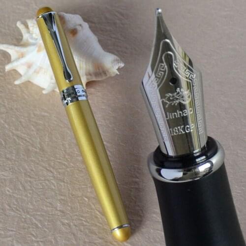 FOUNTAIN PEN 0.7mm BROAD NIB JINHAO X750 GOLDEN SANDS LUXURY BUSINESS STATIONERY BLACK SILVER WINE 15 COLORS SELECT JINHAO 750