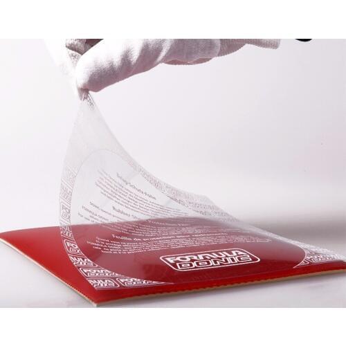Adhesive plastic protective film for Table tennis rubber Ping pong protecting film for Non-Tacky rubbers
