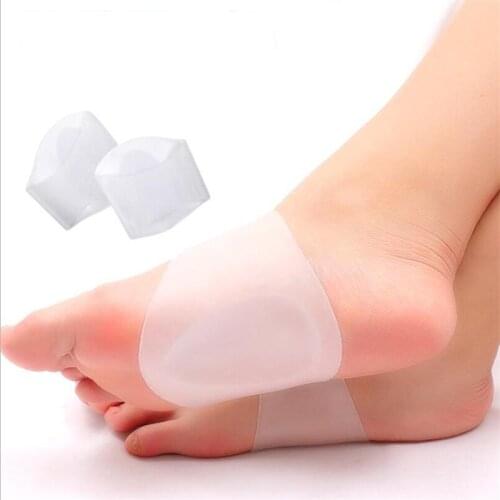 Silicone Gel Arch Support Soft Insoles Pad Pain Relief Plantar Fasciitis Massage Protection Flat Feet Orthopedic Corrector Sole