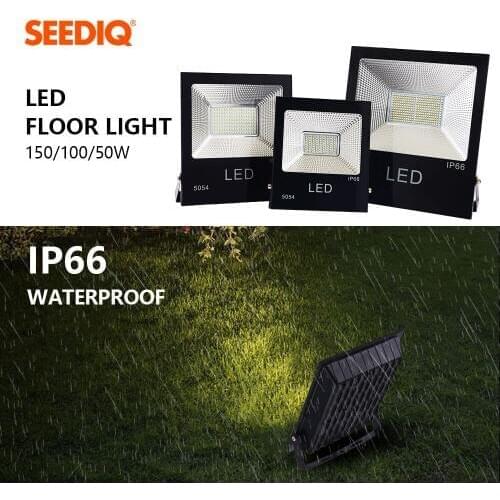 Led Flood Light 50W 100W 150W Outdoor Led light Waterproof IP66 Floodlight Led Reflector AC 220V 240V Outdoor Wall Lamp