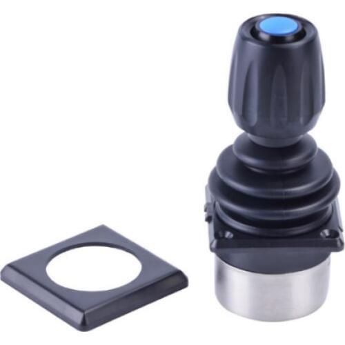 Three Axes + 1 Button Joystick Industrial Joystick Hall Control Lever Handle Head