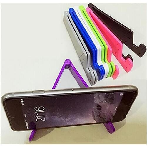 Universal Foldable Cell Phone V-Shape Stand Holder Mount for Smartphone Tablet