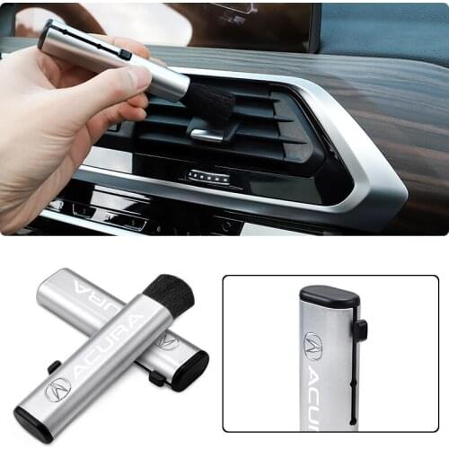 1Pcs Car Conditioning Air Outlet Brush Retractable Cleaning Tool For Acura MDX TSX RSX RLX RDX INTEGRA CDX TLX-L TLX ZDX NSX ILX