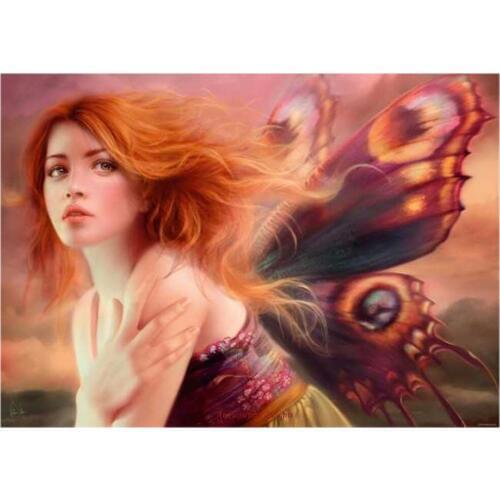 Embroidery Counted Cross Stitch Kits Needlework - Crafts 14 ct DMC Color DIY Arts Handmade Decor - Butterfly Wings