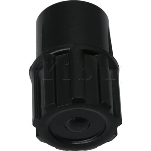 Yibuy Inner Diameter 22mm Plastic Sax End Plug Saxophone Plug Sax Plug Saxophone End Plug for Alto Saxophone Black