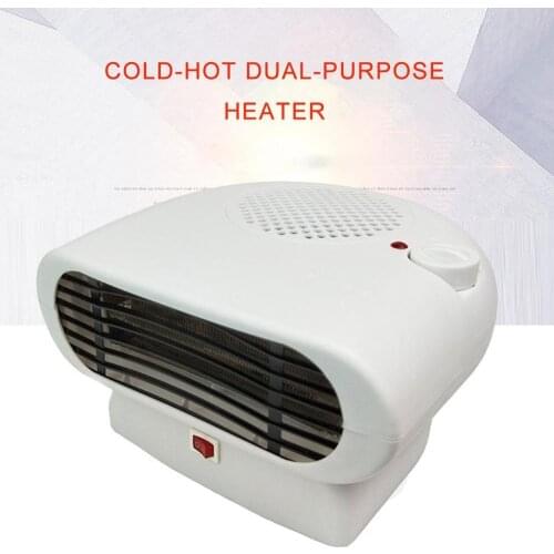 Office Home Winter Heater Small Heating And Cooling Dual-Use Small Air Conditioning Shaking Head Portable Heater