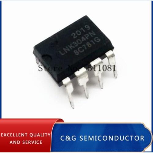 100PCS LNK304PN DIP7 LNK304P DIP LNK304 DIP-7 304PN