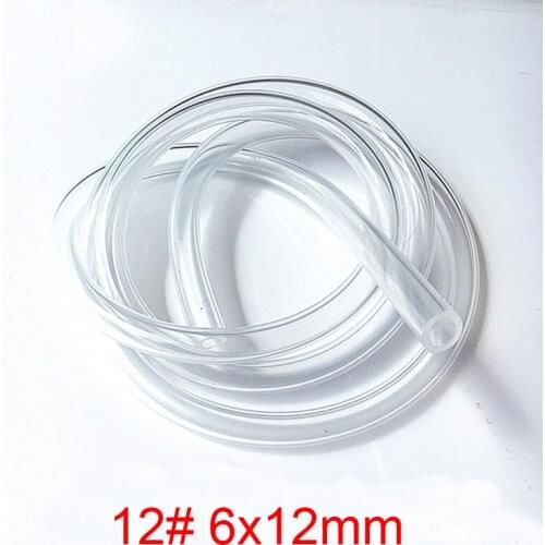12# 6x12mm 6mm 12mm peristaltic pump silicone tube power tube Transparent tubing Constant flow pump hose