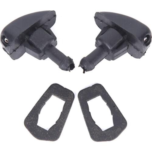 2pcs Universal Car Window Windshield Wiper Washer Nozzle Water Spray Jet