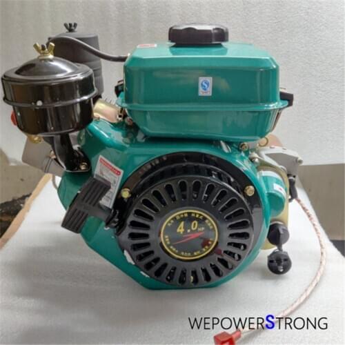 Chongqing Quality 168FD 170FD 3HP 3.5HP 4 Stroke Air Cool Diesel Engine W/ Electric Start Applied for Water Pump Wood Spliter