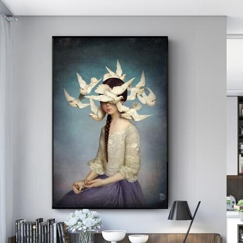 70X100CM Canvas Art Posters for Home living Room Decor No Frame