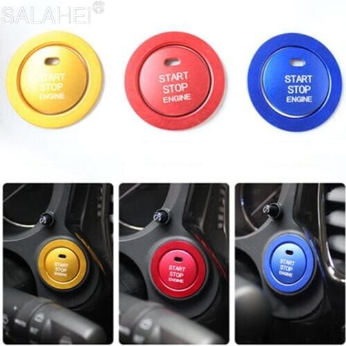 Car Styling Engine Start Stop Button Cover Ring For Mitsubishi Outlander 2013 2015 2016 2017 2019 2020 Decoration Modification