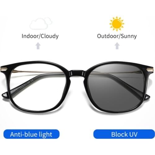 FENCHI TR90 Photochromic High Quanlity Fashionable Glasses Clear Anti Blue Light Gaming Computer Glasses