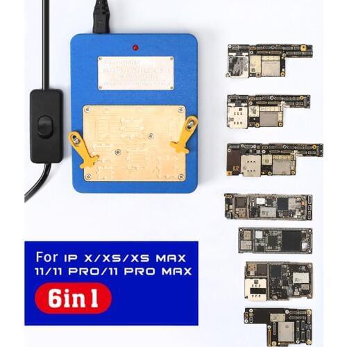 Mechanic constant temperature preheating platform for positioning degumming tool of X XS Max 11 Pro Max mainboard service chip