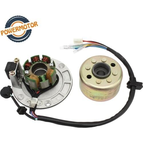 Motorcycle Magnet Motor Stator Coil Kits Fit For Lifan 150cc Engine High-Speed Magnet Motor Stator Coil Pit Bike Scooter ATV