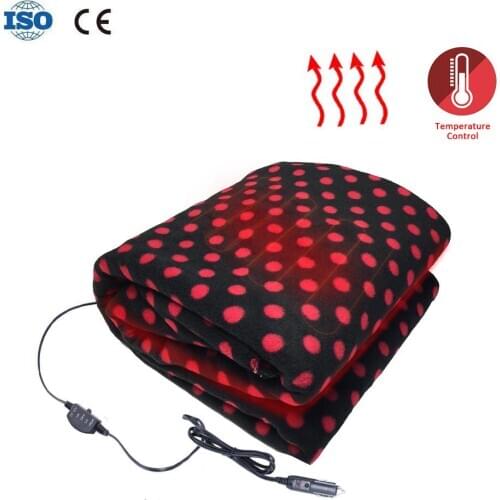 Car Heating Blanket 12V Heating Blanket Accelerated Heating Thermostat 150*100cm Heating Blanket Energy Saving Warm For Winter