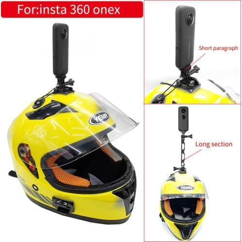 TUYU Insta360 One X Helmet Stand for Insta 360 Accessories Bicycle Motorcycle Extreme Sports Stand Helmet Mounting Accessories