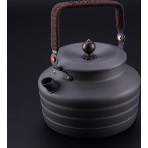 Aluminum Alloy Camping Kettle Travel Coffee Pot Outdoor Teapot Lightweight