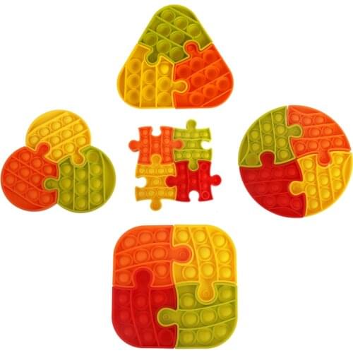 Big Size Silicone Puzzle Hot Push Bubble Fidget Toys Adult Stress Relief Toy Antistress Soft Anti-Stress Gift It