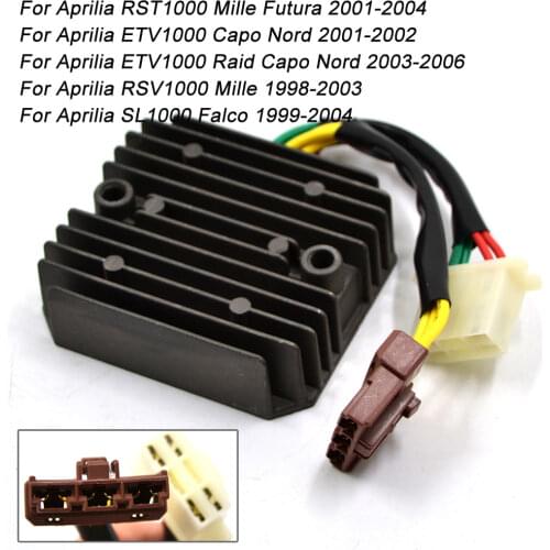 Motorcycle Voltage Regulator Rectifier For Aprilia RST1000 Mille Futura 2001-2004 ETV1000 Capo Nord 2001-02 RSV1000 Mille 98-03