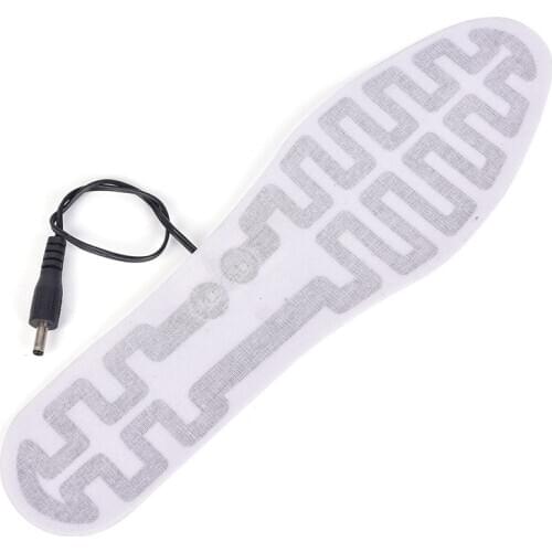 USB Heated Insoles For Women Men Winter Foot Warmer Carbon Fiber Heating Element For Shoes Waterproof Heating Film