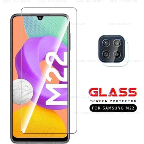 For samsung M22 protective glass for samsung galaxy M 22 M22 screen protector samsun galax M22 SM-M225F safety glass films