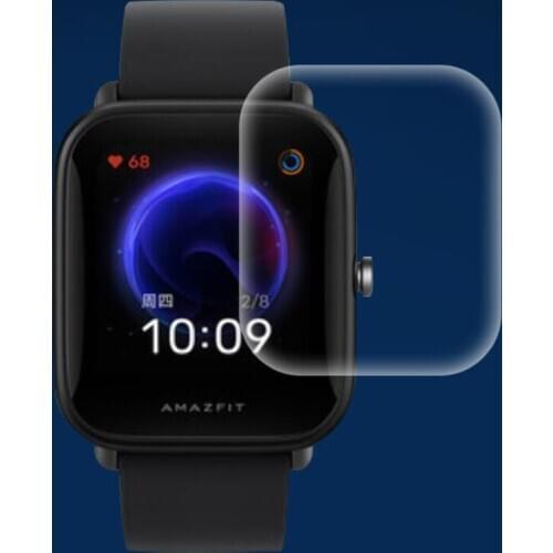 5pcs Soft TPU Smartwatch LCD Protective Film Guard For Amazfit Bip U/Pro/Pop Smart Watch Full Screen Protector Cover Accessories