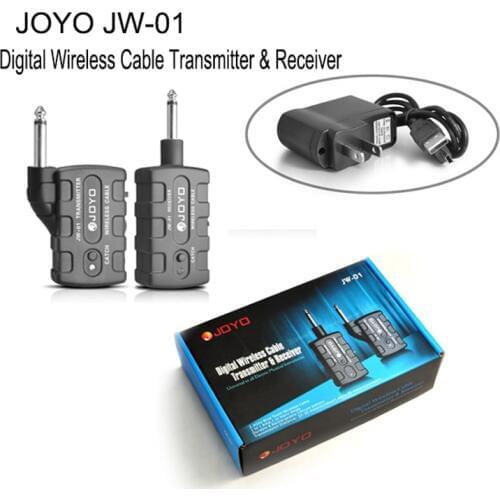 Digital Pro JW-01 Guitar/Bass Wireless 2.4Ghz Audio Transmitter Receiver kit and Rechargeable Blue Tooth Instruments free ship