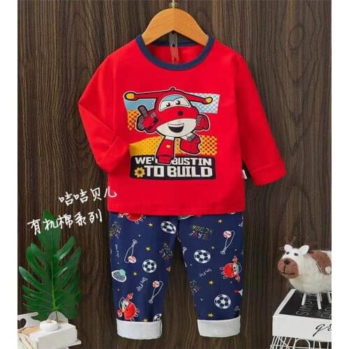 Girl Cartoon Nightwear For Children Kids Cotton Mermaid Sleep Clothes Baby Girls Pajamas Sets Little Boys Dinosaur Home Clothes