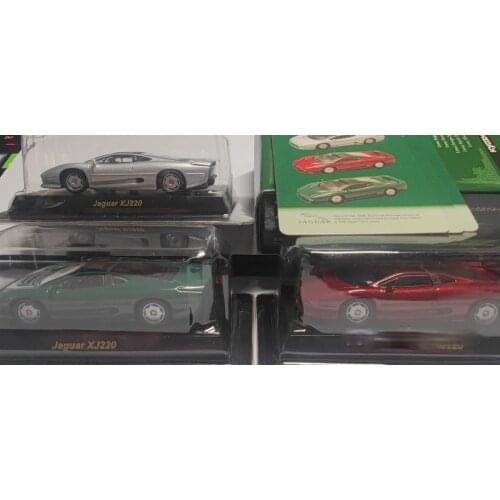 1/64 Kyosho Alloy car Jaguar xj220 green silver red