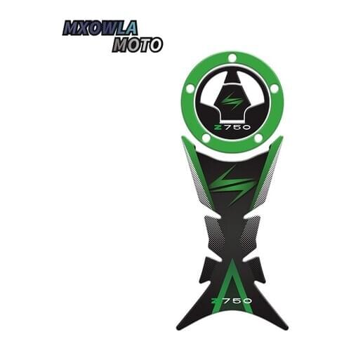 3D Fiber Sticker Sets Tank Decal Protector Pad Set for Versys 650 Z1000 Z1000SX Z800 Z750 Z250