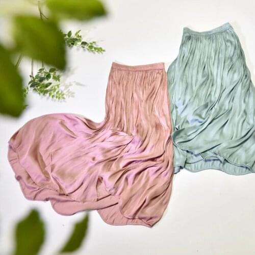 BeeHouse saias mulher pleated skirt midi faldas woman skirts high waist spodnica damska faldas mujer moda 2021 spódnica damska