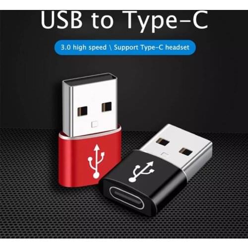 USB 3.0 Type A Male to USB 3.1 Type C Female Connector Converter Adapter Type-c USB Standard Charging Data Transfer