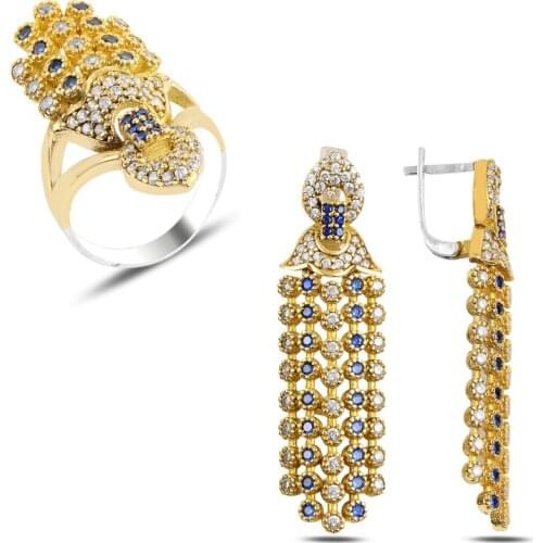 Silverlina Silver Zircon Stone Authentic Set