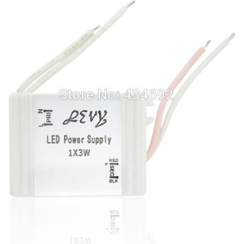 3W LED Driver Constant Current Lighting Transformer Power Supply AC12-24V DC2-4V 600mA LED Power Supply