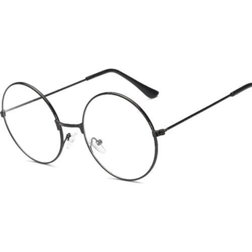 Vintage Round Glasses Frame Female Brand Designer Gafas De Sol Spectacle Plain Glasses for Men Women Gafas Eyeglasses Eyewear