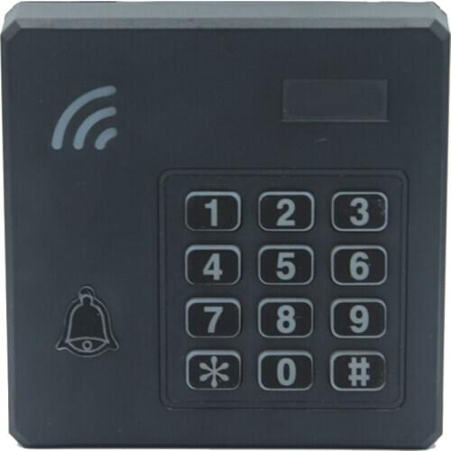 Waterproof RFID 125Khz/13.56Mhz ID IC Access Control Reader Entry Access Control Keyboard wiegand 26 34 reader