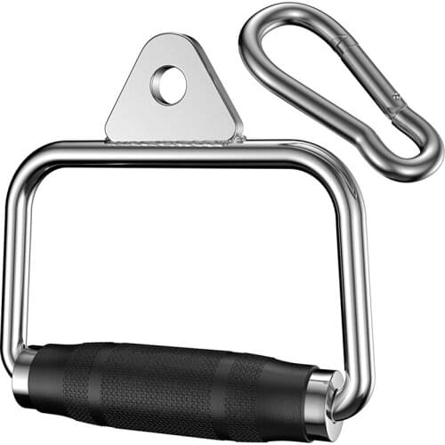 Pulldown Cable Machine Handles, Heavy Duty Triceps Biceps Press Down Cable Handle for Pulley Workouts Home Gym