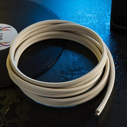 Winaqum 2 Meter Silver Plated Copper Wire For DIY Mic Interconnect Microphone Cable Audio Cables speaker audio line