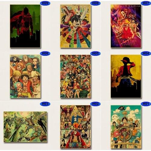 Japan Anime One Piece Zoro Luffy HD Poster Canvas Painting Mural Wall Picture Living Room Bedroom Home Cuadros Decoration