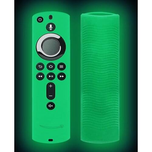 5.9 Inch Silicone Sleeve Remote Control Protective Silicone Protective Cover for Fire Tv Stick 4K/fire Tv(3Rd Gen)/fire Tv Cube