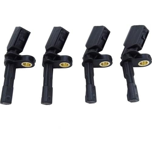 4Pcs Left rear ABS speed sensor WHT003859 for VW Golf MK5 MK6 Passat CC Eos Tiguan Beetle Audi A3 S3 Q3 RS3 TT Seat WHT 003 859